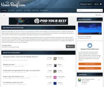 Nano-Reef.com(Nano-Reef Community) Screenshot