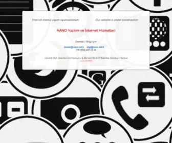 Nano.net.tr(Yapım Aşamasında) Screenshot