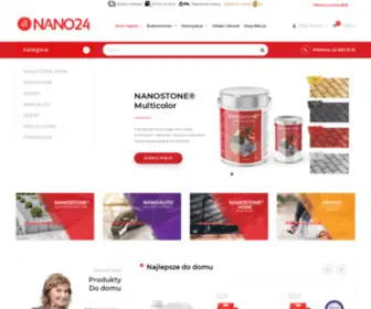 Nano24.pl(Impregnaty i środki czyszczące) Screenshot
