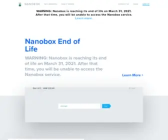 Nanobox.io(Do Less) Screenshot