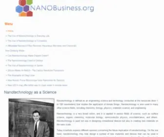 Nanobusiness.org(Nano Business Alliance) Screenshot