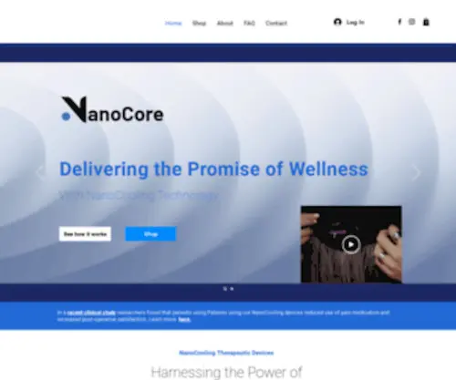 Nanocorehealth.com(NanoCore Health) Screenshot