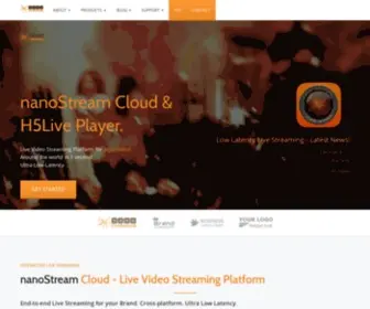Nanocosmos.de(NanoStream Cloud) Screenshot