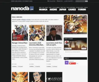 Nanoda.com(Homepage) Screenshot
