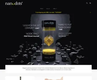 Nanodots.com(Nano Magnetics Ltd) Screenshot