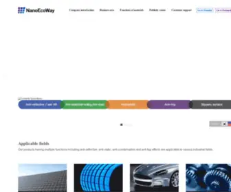 Nanoecoway.com(나노에코웨이에) Screenshot
