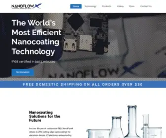 Nanoflowx.com(NanoFlowX) Screenshot