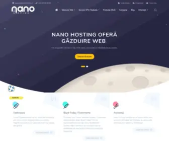 Nanohosting.ro(Nanohosting) Screenshot