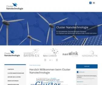 Nanoinitiative-Bayern.de(Nanoinitiative Bayern GmbH) Screenshot