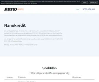 Nanokredit.se(Privatlån) Screenshot