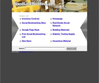 Nanolinkbuilding.info(News) Screenshot