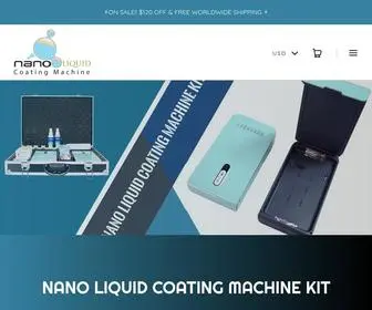 Nanoliquidcoatingmachine.com(Nano Liquid Coating Machine) Screenshot