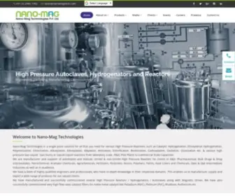 Nanomagtech.com(Nano-Mag Technologies) Screenshot