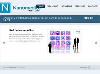 Nanomedios.es(Nanomedios ) Screenshot