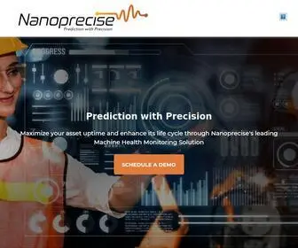 Nanoprecise.io(Automated AI based Predictive Maintenance) Screenshot