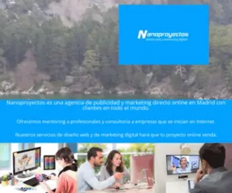 Nanoproyectos.com(Mentoring) Screenshot