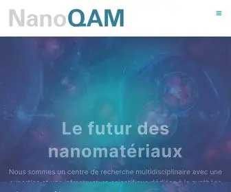 Nanoqam.ca(Accueil) Screenshot