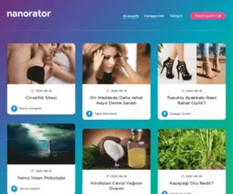 Nanorator.com(Reklam tasarım) Screenshot