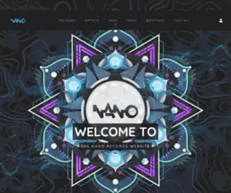 Nanorecords.co.uk(NANO Records Official) Screenshot