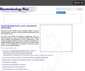 Nanotech-Now.com(Nanotechnology) Screenshot