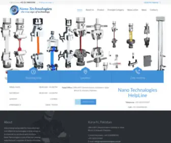 Nanotechnologies.com.pk(Nano Technologies) Screenshot