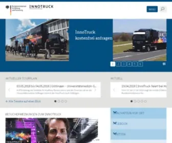 Nanotruck.de(Nanotechnologie live ) Screenshot