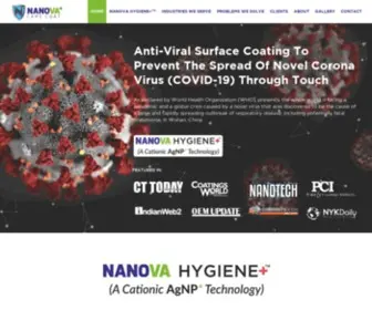 Nanovacarecoat.com(Nanova Care Coat) Screenshot