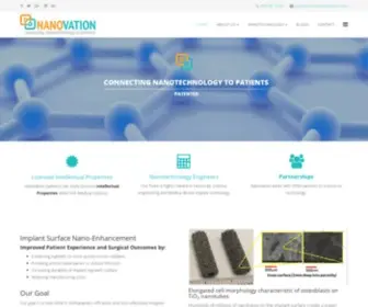 Nanovationpartners.com(Nanovation Partners) Screenshot