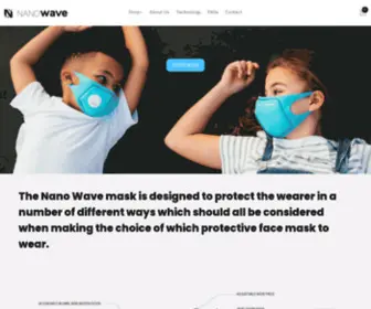 Nanowavemask.com(NanoWave-Mask) Screenshot