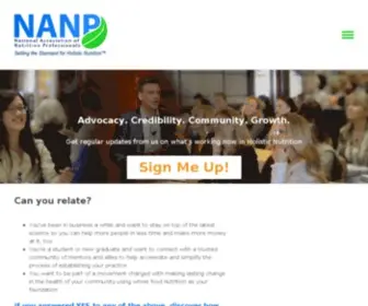 Nanp.org(Nanp) Screenshot
