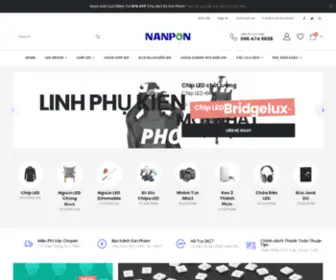 Nanpon.com(Linh kiện đèn led) Screenshot