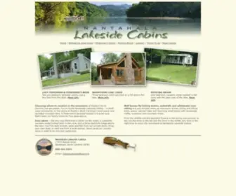 Nantahalalakesidecabins.com(Nantahalalakesidecabins) Screenshot