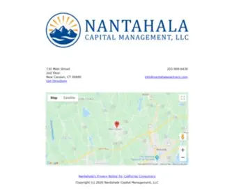 Nantahalapartners.com(Nantahala Capital Partners) Screenshot