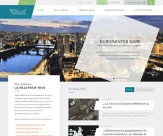 Nantes-Amenagement.fr(Accueil) Screenshot