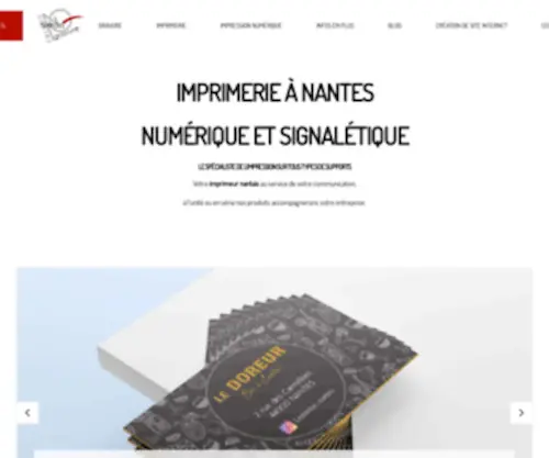 Nantes-Gravure.fr(Imprimeur à Nantes) Screenshot