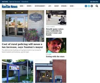 Nantonnews.com(Nanton News) Screenshot