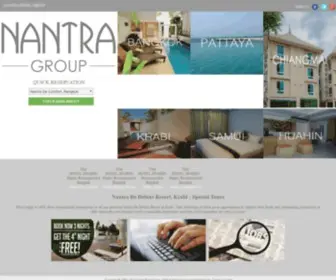 Nantrahotelsresorts.com(Nantra the Best Budget Hotels Bangkok) Screenshot