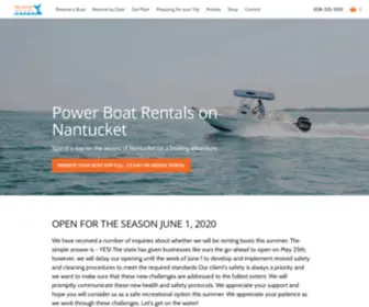 Nantucketboatrental.com(Island Boat Rental) Screenshot