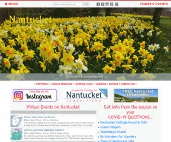 Nantucket.net(Nantucket Island Travel Guide) Screenshot