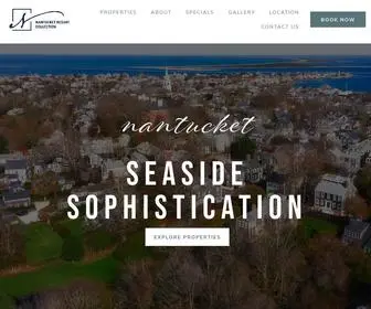 Nantucketresortcollection.com(Nantucket Resort Collection) Screenshot