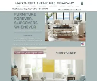 Nantuckit.com(Nantuckit Furniture Company) Screenshot