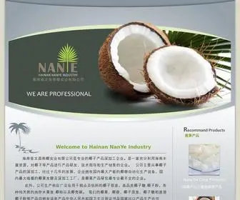 Nanye.com(南椰实业有限) Screenshot