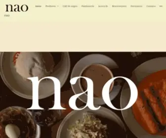 Naoculinaria.com(Bienvenido) Screenshot