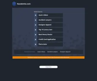 Naodemita.com(Naodemita) Screenshot