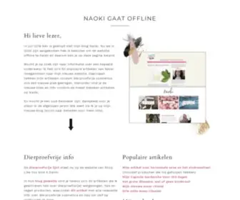 Naoki.nl(Naoki gaat offline) Screenshot