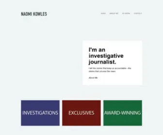 Naomikowles.com(Naomi Kowles) Screenshot