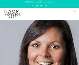 Naomimorrison.com(Naomi Morrison) Screenshot