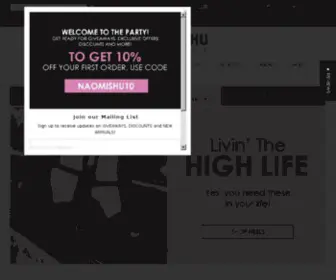 Naomishu.com(Create an Ecommerce Website and Sell Online) Screenshot
