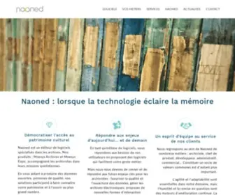 Naoned.fr(Logiciels pour le patrimoine culturel) Screenshot