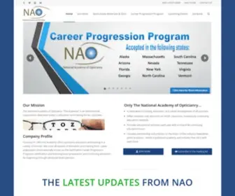 Nao.org(Home) Screenshot